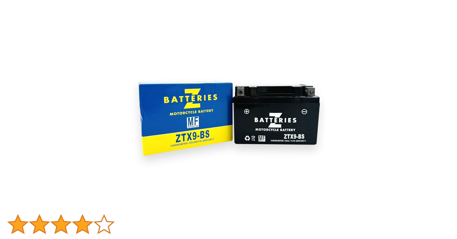 Amazon | Z BATTERIES バイクバッテリー YTX9-BS ユアサ 互換